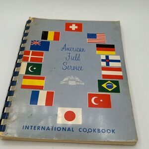 Mid-century American Field Service International Cookbook